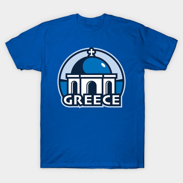 Greece T-Shirt by Fourteen21 Designs